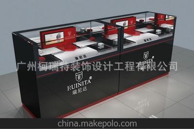 加工定制 瑞尼达手表商场展柜 手表展示柜 高密度板钟表展柜图片,加工定制 瑞尼达手表商场展柜 手表展示柜 高密度板钟表展柜图片大全,广州柯瑞特装饰设计工程-